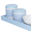 Kit Higiene Slim Azul Capa Azul Bebê