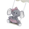 Porta Maternidade Nuvem Balança com Elefante de Laço